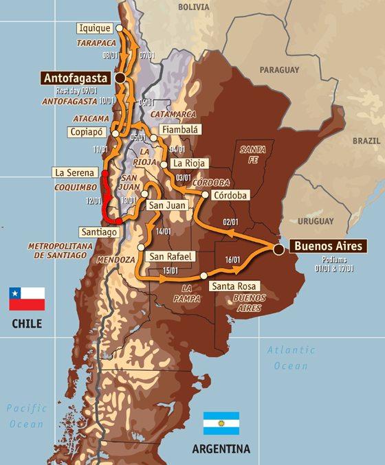 La Serena (Chile) to Santiago (Chile)