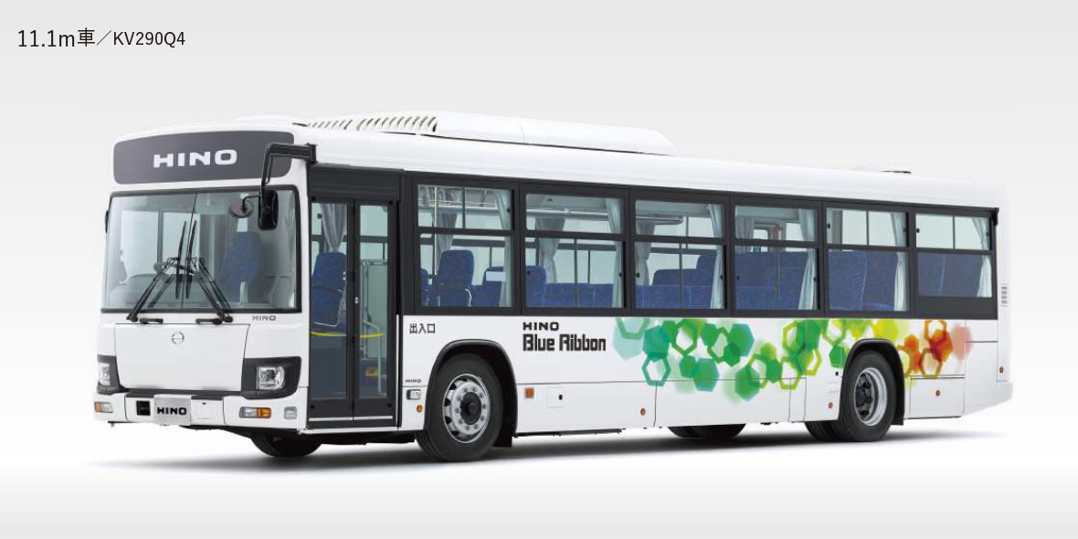 日野ブルーリボン 前扉仕様(送迎用)バス 10.4m車 / 11.1m車