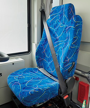 運転席ELR付3点式シートベルト