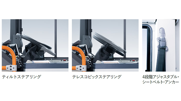 ドライビングポジション調整機能