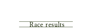 レース戦績 Race results