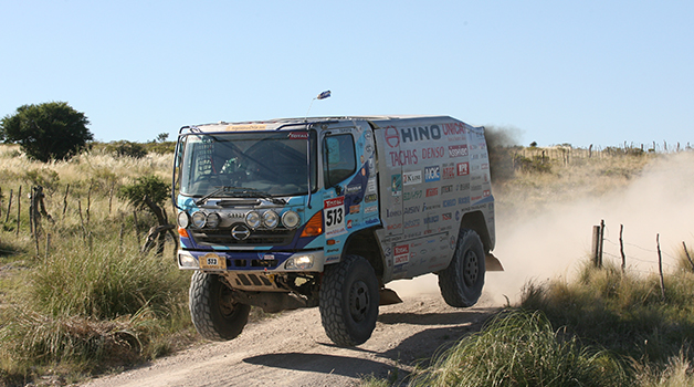 Etap13 2009/01/16 （La Rioja -Cordoba）菅原照仁氏の2号車