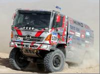 日野レンジャー ダカールラリー2011 トラック部門 市販車・排気量10Lクラス優勝車(2号車)