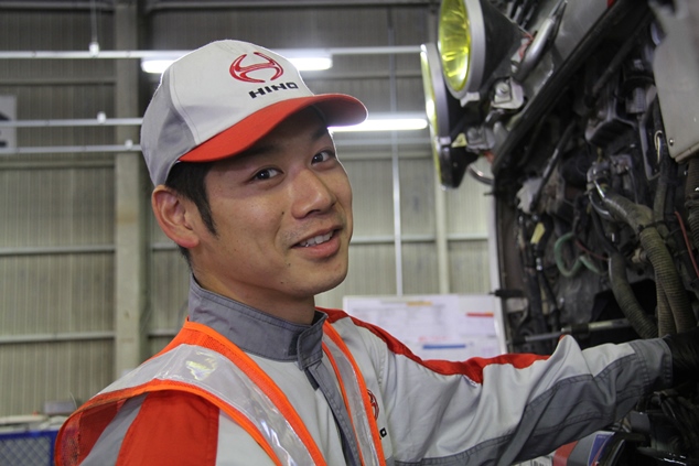 澁谷亮太さん(神戸日野自動車)