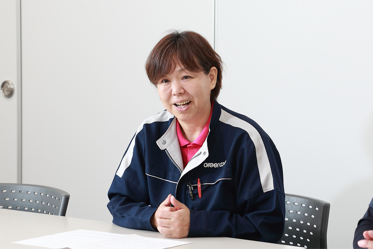 同宗像支部　マネジャー　染矢比呂子さん