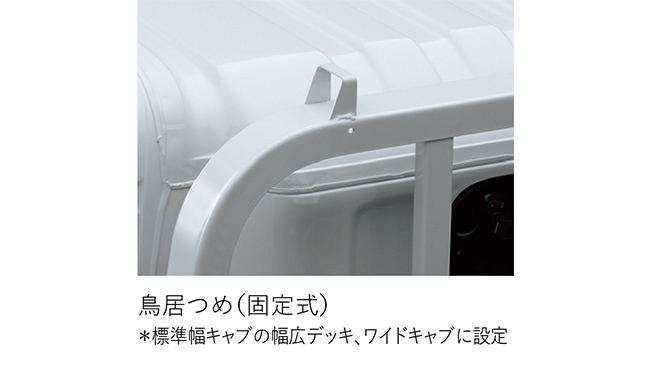 荷台デッキ・エクステリア装備