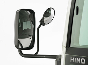 ●電動格納式リモコンワイドビューミラー（助手席側）