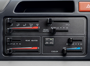 ●マニュアルクーラー（レバー式）