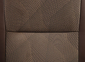 ●シート表皮：トリコット(上級)＋合成皮革●ダブルステッチ