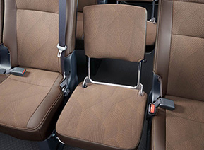 ●補助席（はね上げ式・上下スライド式シートバック）