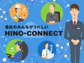 カンタン！ベンリ！HINO-CONNECT