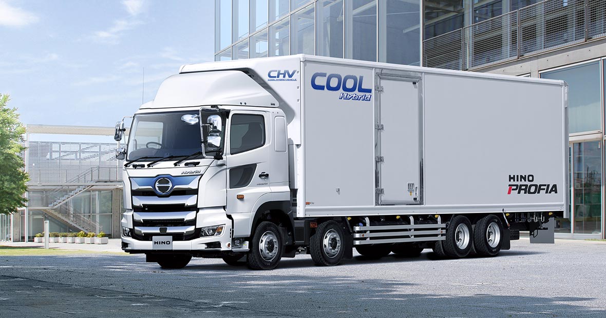 日野プロフィア COOL Hybrid 撮影用特別仕様車
