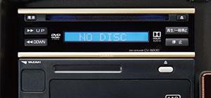 ＤＶＤプレーヤー&1DIN型タコグラフ（7日巻き）