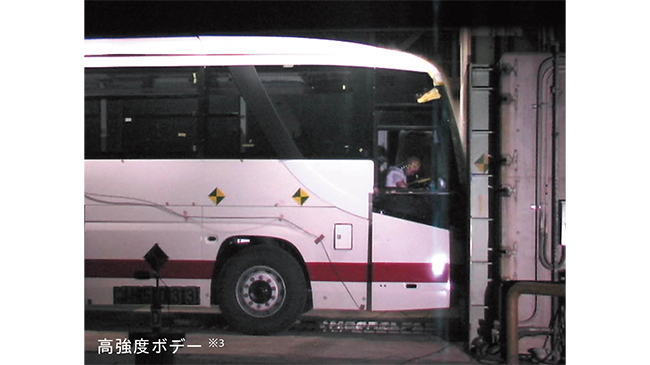 日野セレガの徹底したパッシブセーフティ