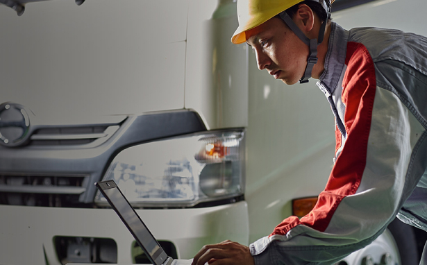 お客様の車両の状態を常時モニタリング イメージ